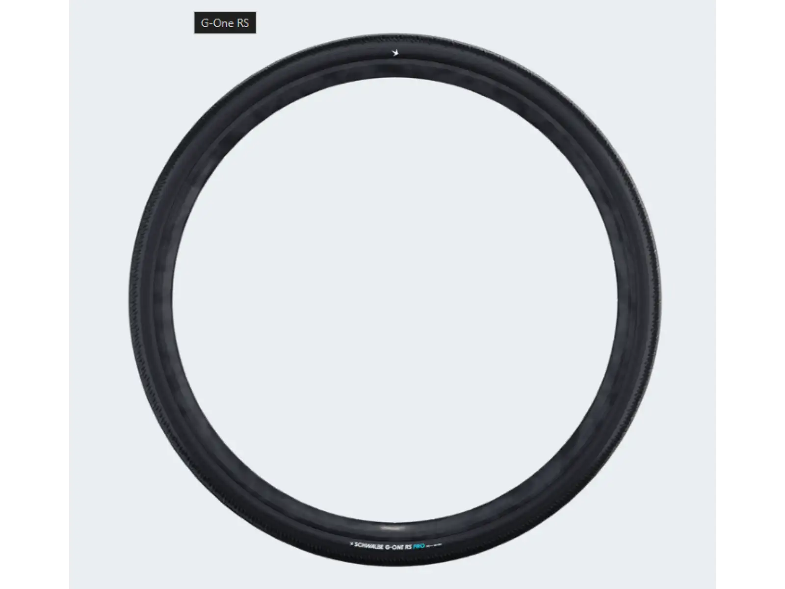 Schwalbe G-ONE RS PRO V-Guard 55-622 TLR, E-25, Addix Race Gravel-Reifen Kevlar schwarz