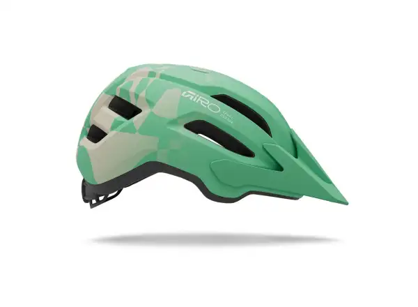 Giro Fixture II Youth Kinderhelm Mat Green Rush