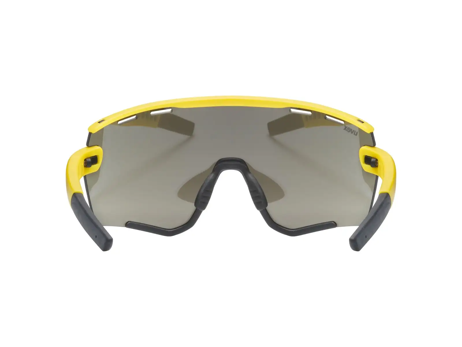 Uvex Sportstyle 236 Radbrille Set Sunbee Black Mat/Mirror Silver+Clear