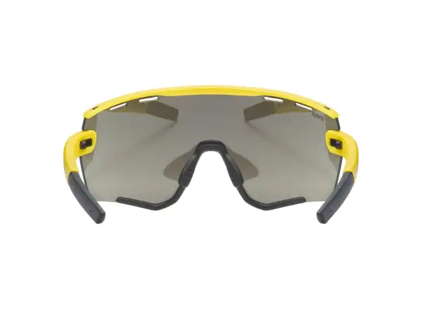 Uvex Sportstyle 236 Radbrille Set Sunbee Black Mat/Mirror Silver+Clear
