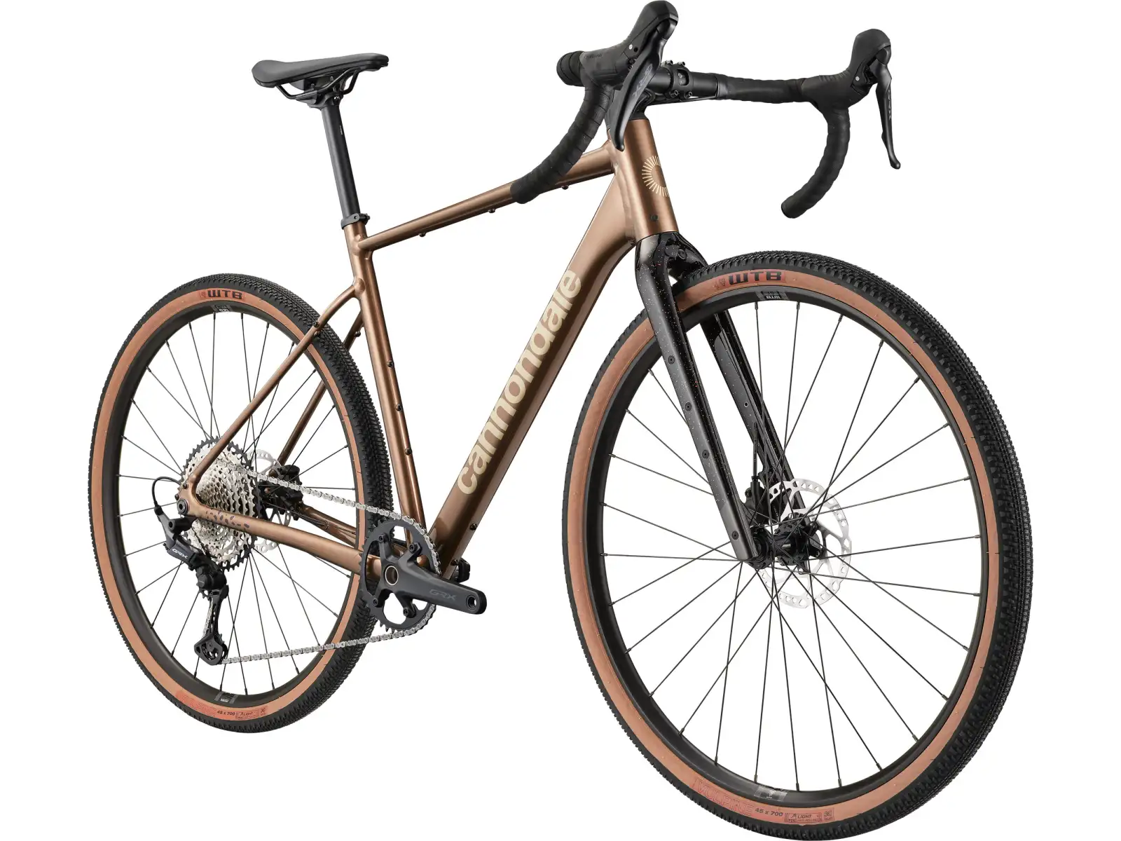 Cannondale Topstone CAAD 1 GRX 1X Gravelbike Platinum Bronze