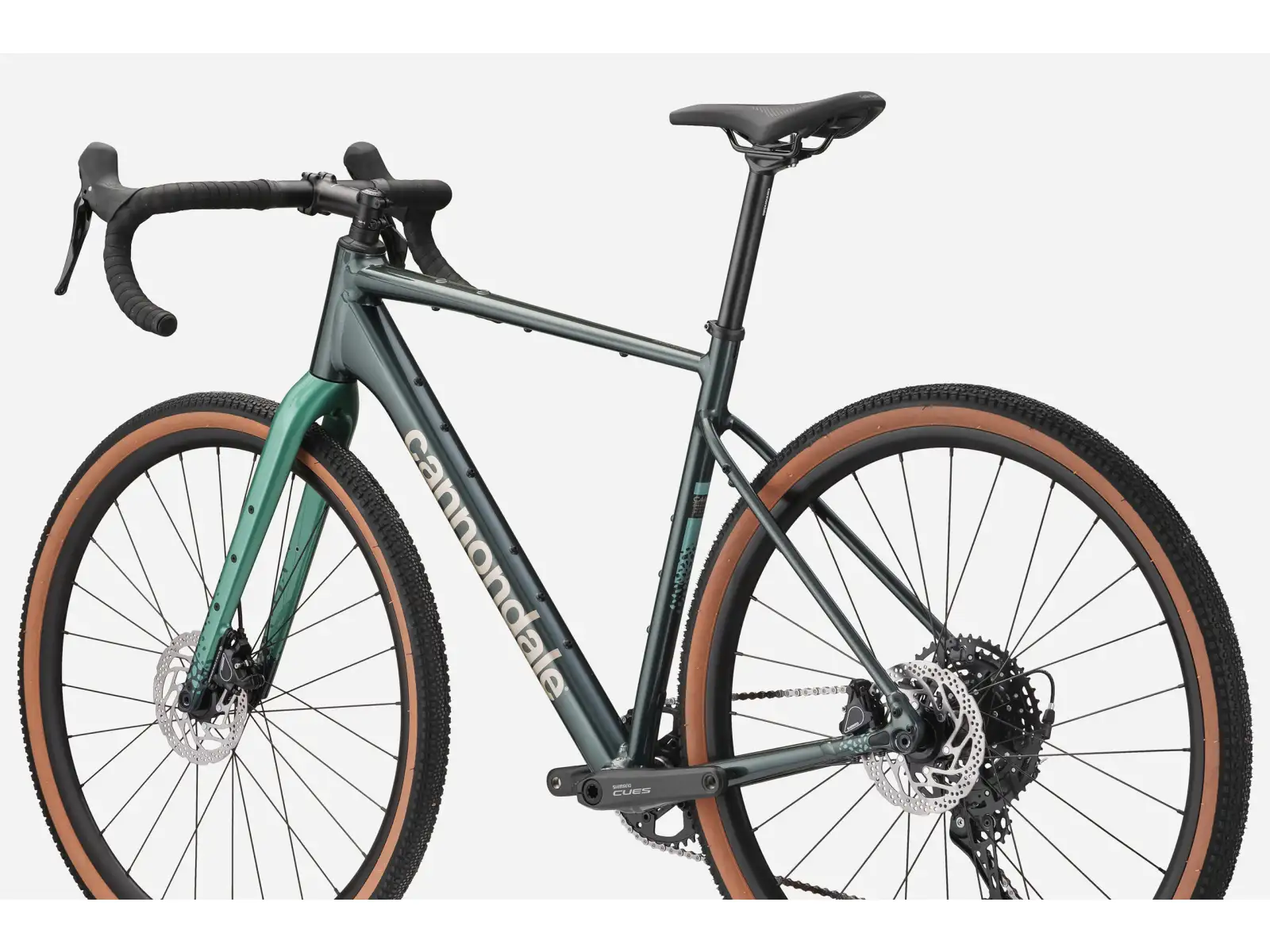 Cannondale Topstone CAAD 3 CUES 1X Gravelbike Tech Green