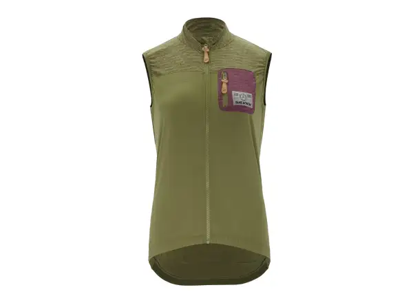 Silvini Caira Damen Gravelweste Olive/Plum.