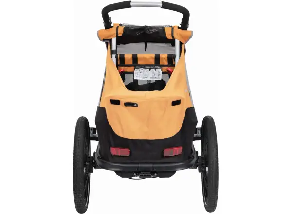 XLC MONOs BS-C09 Kinderanhänger 20" Ringelblume/Anthrazit