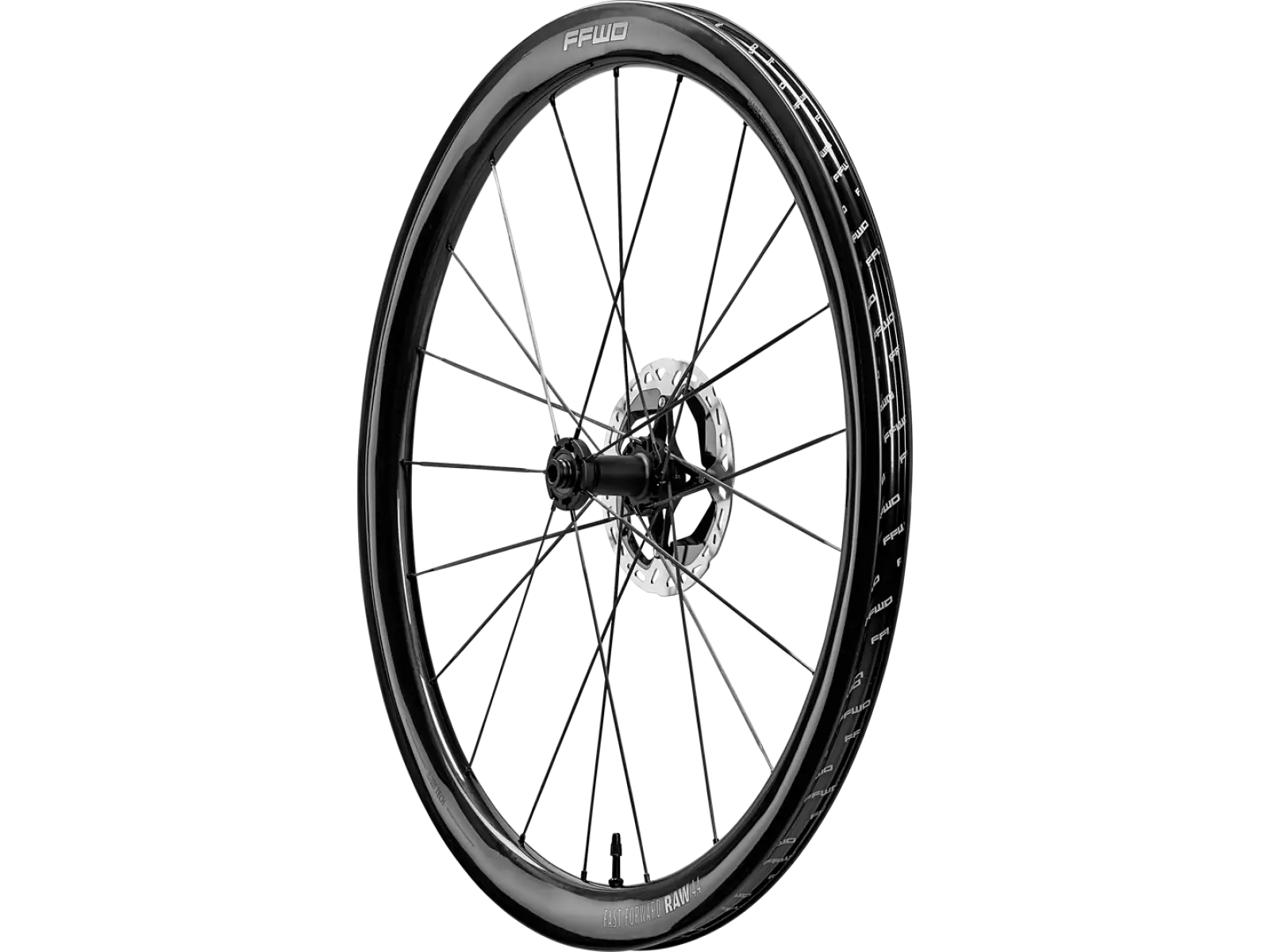 FFWD RAW CS 44 Straßenrad Laufräder Gloss Schwarz