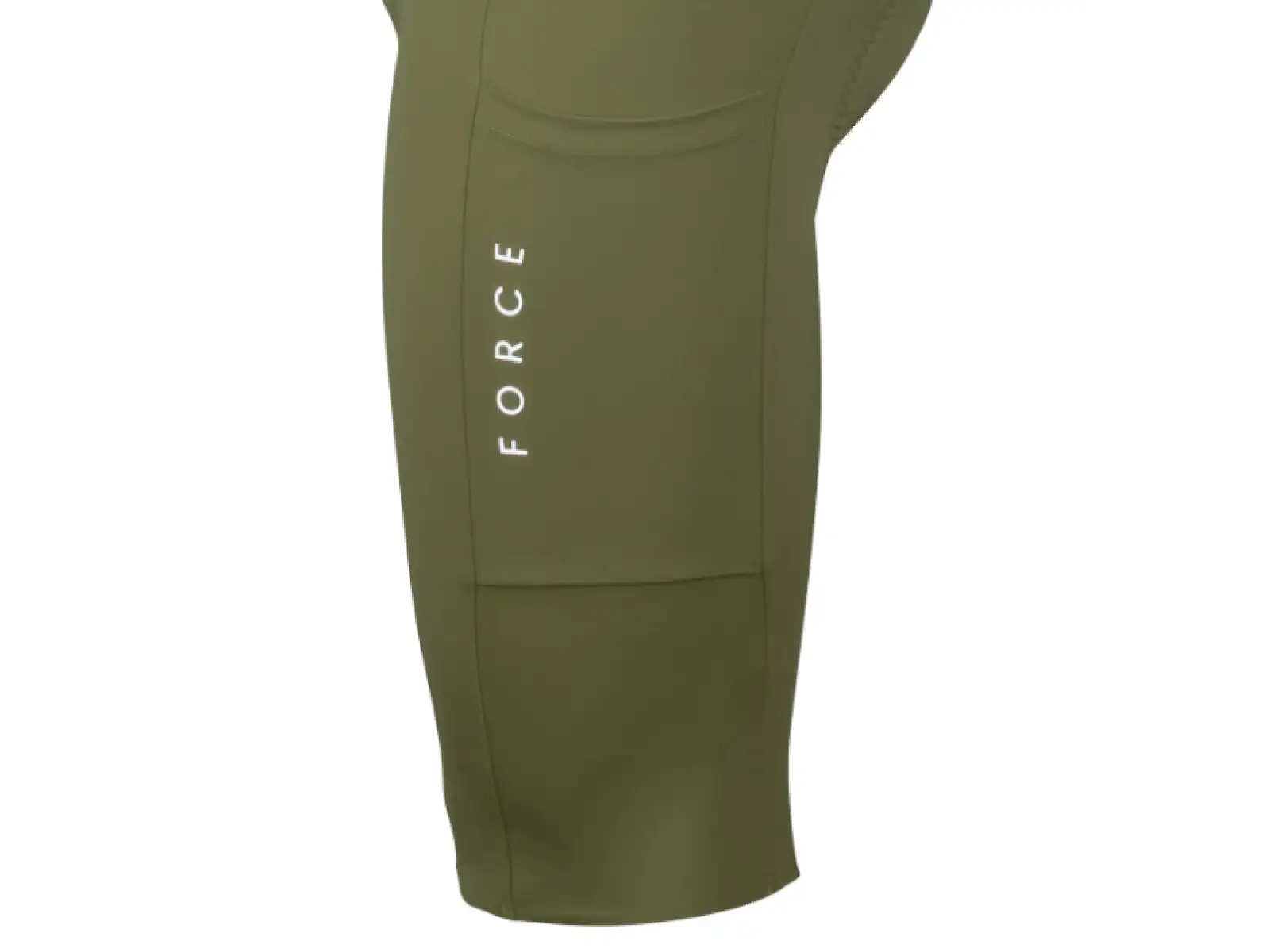 Force Mono Herren-Radhose mit Polster und Trägern grün