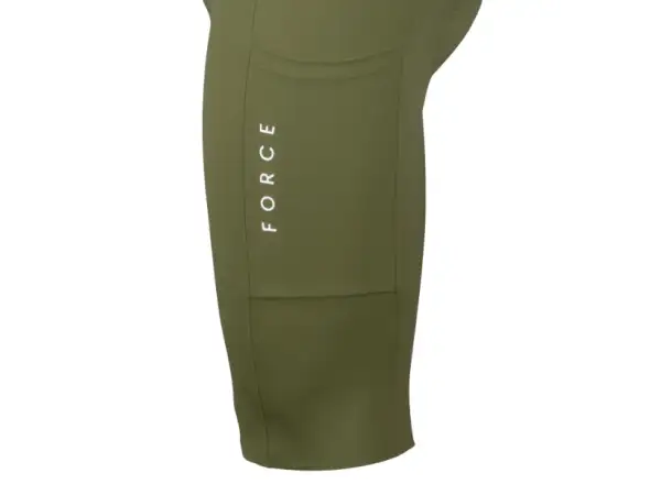 Force Mono Herren-Radhose mit Polster und Trägern grün