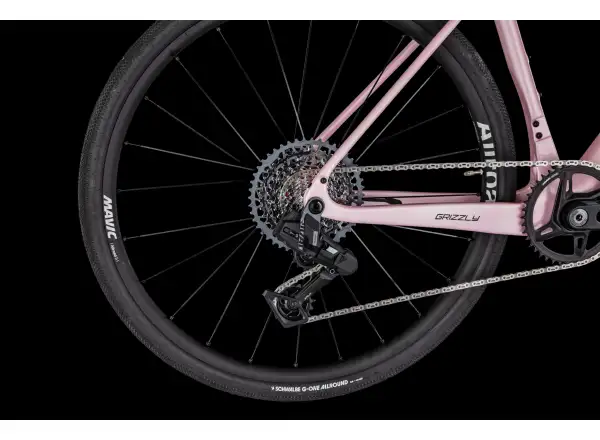 4Ever Grizzly AXS Gravelbike Coral/Black