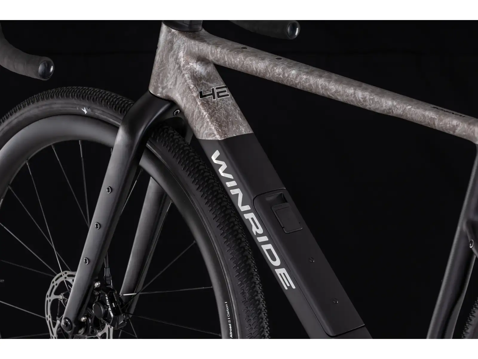 4Ever Winride Force Gravelbike Moon Shadow