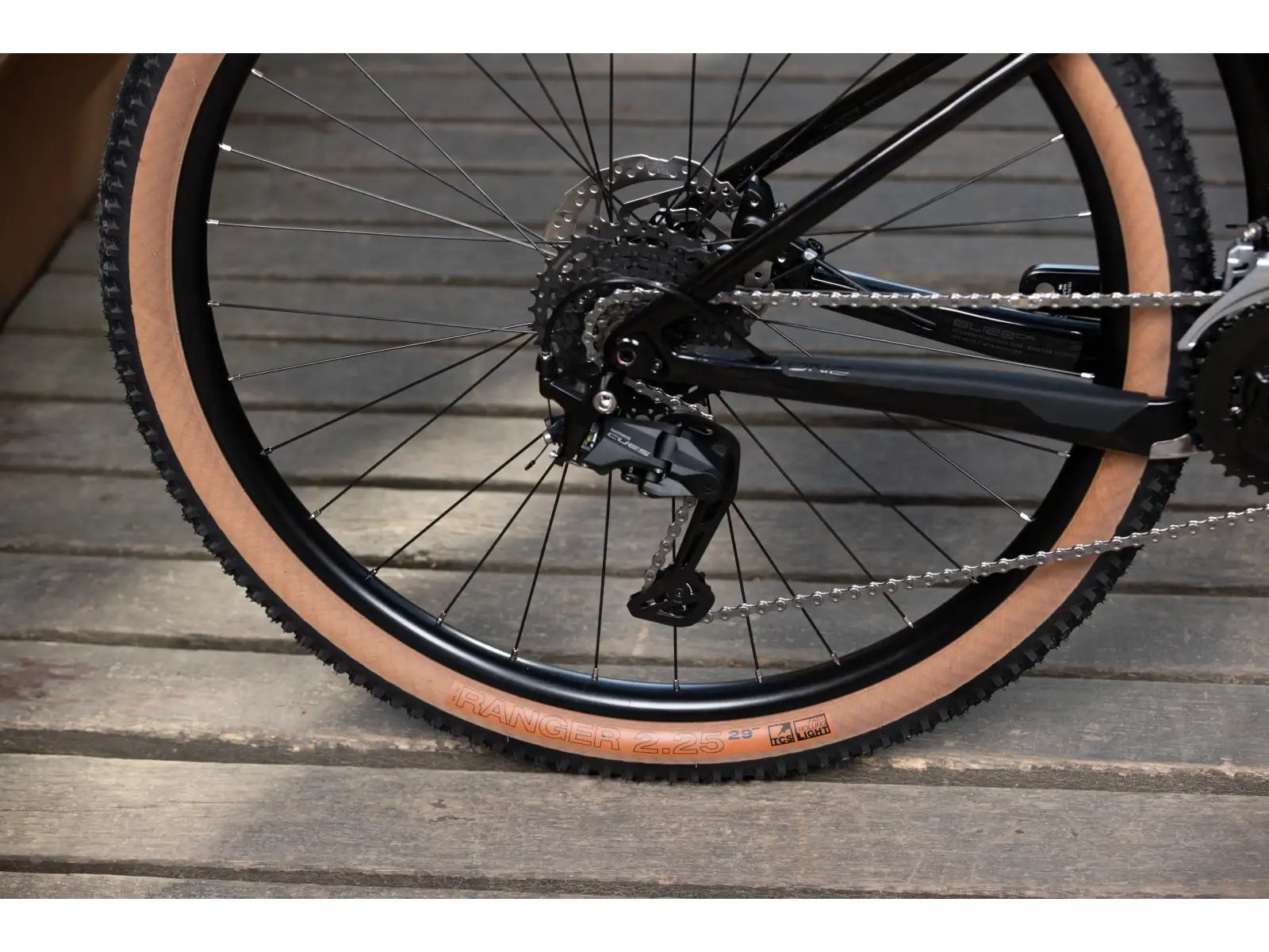 Rock Machine Blizz Cr 20 Mountainbike Gloss Basalt Black