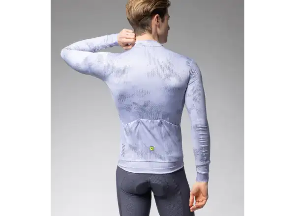 Alé PR-E Spray Herren Trikot langarm gefüttert grau
