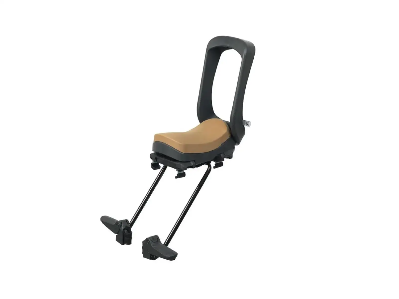 Urban Iki Junior Hinterradsitz mit Adapter für Gepäckträger Bincho Schwarz/Kurumi Braun