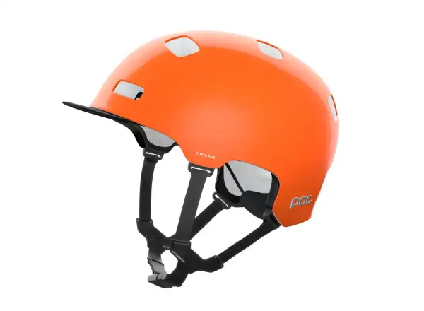 POC Crane MIPS Fahrradhelm Fluorescent Orange SML