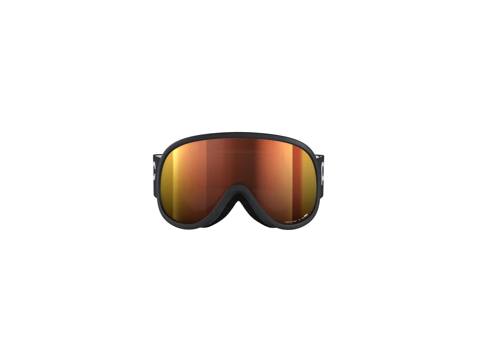 POC Retina Mid Skibrille Uranium Black/Partly Sunny Orange