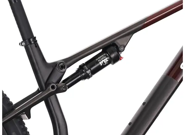 Superior XF 9.6 Team vollgefedertes Red Carbon/Matte Carbon