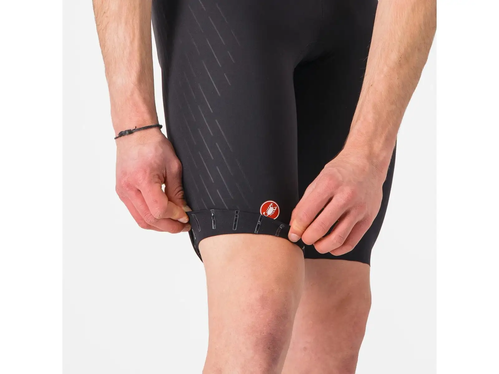 Castelli Free Aero Race Herrenhose mit Einsatz und Trägern Black