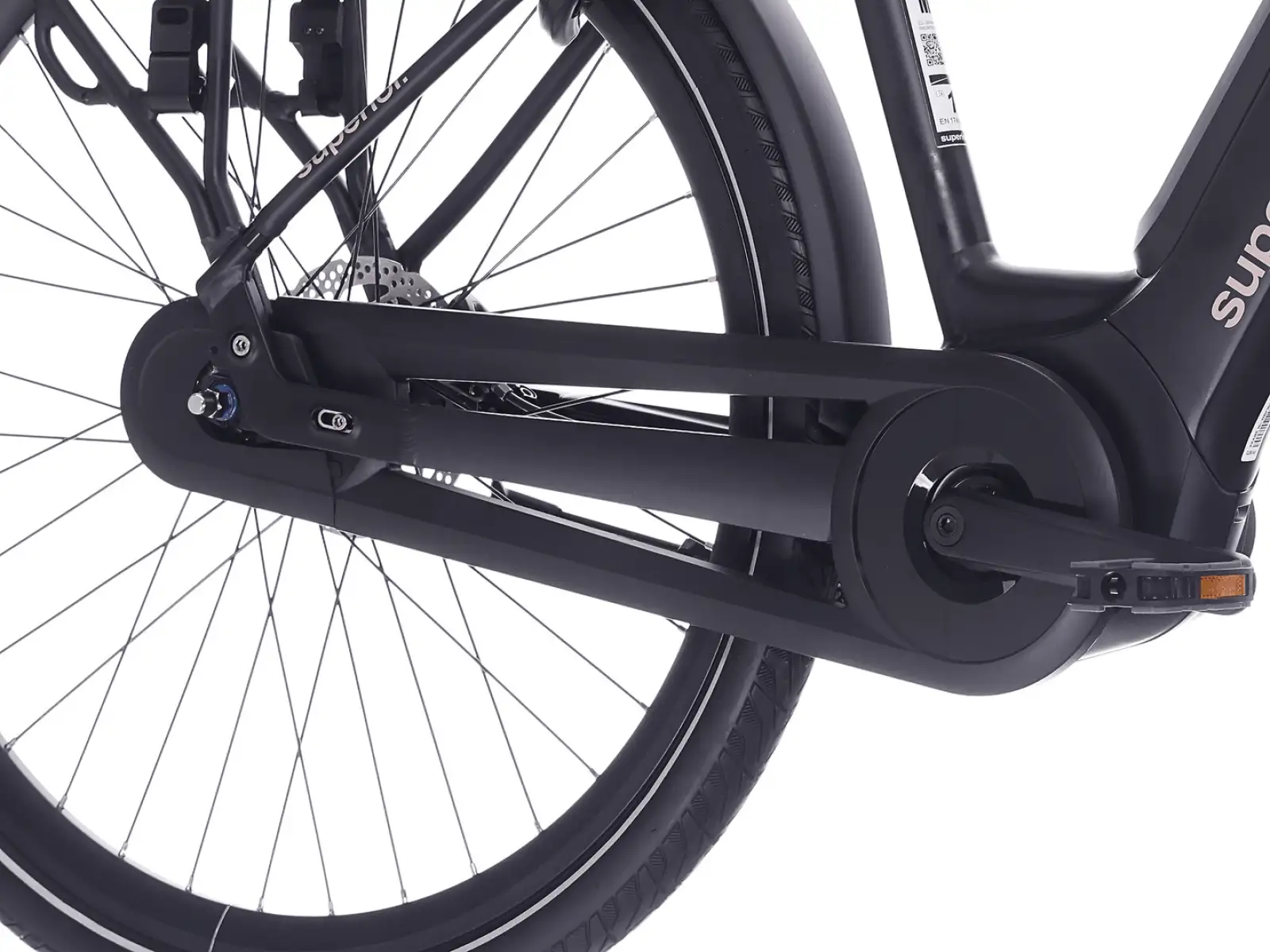 Superior eWAY 5.9 City E-Bike Matte Black