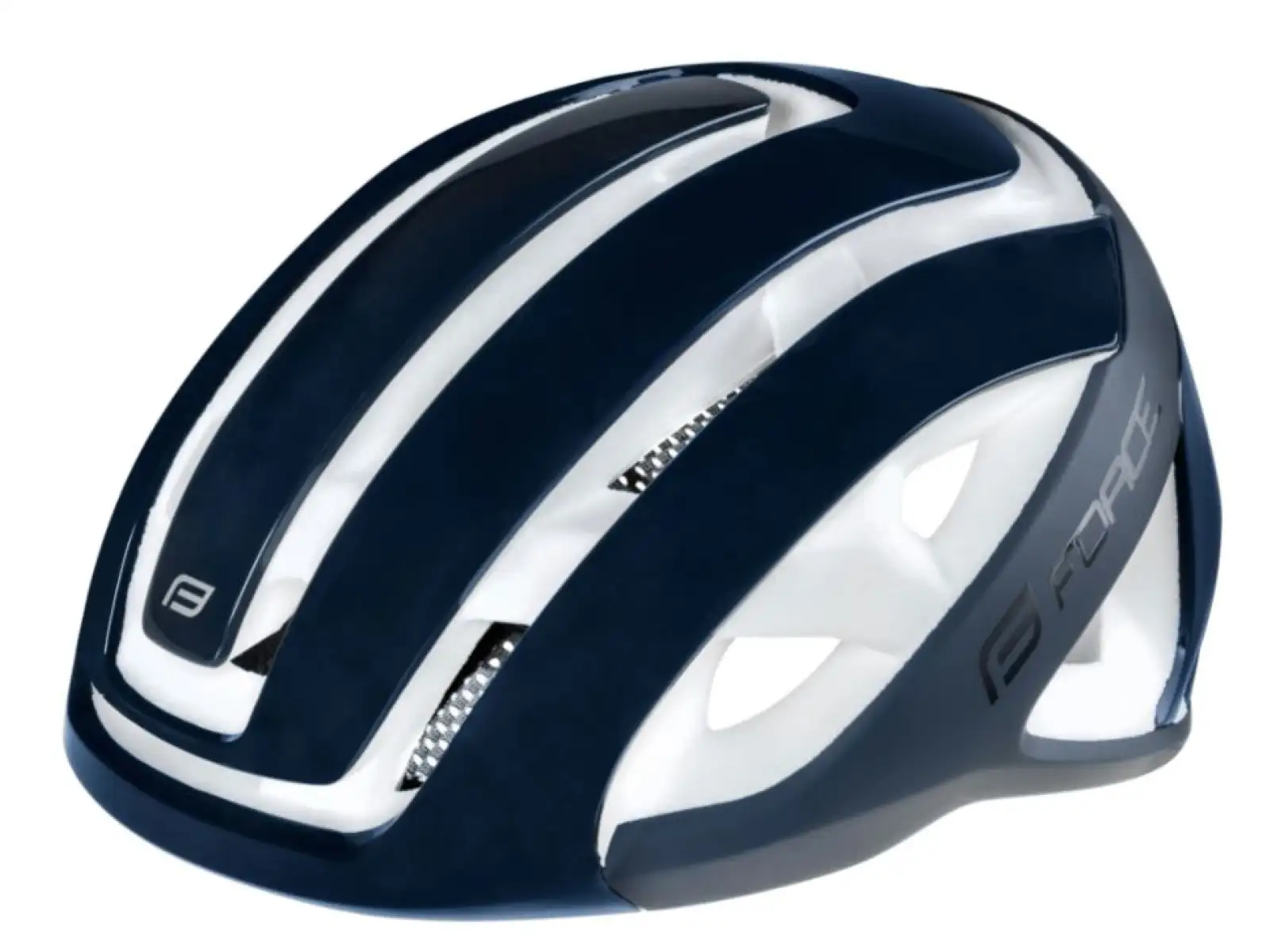 Force Neo Fahrradhelm blau/weiß