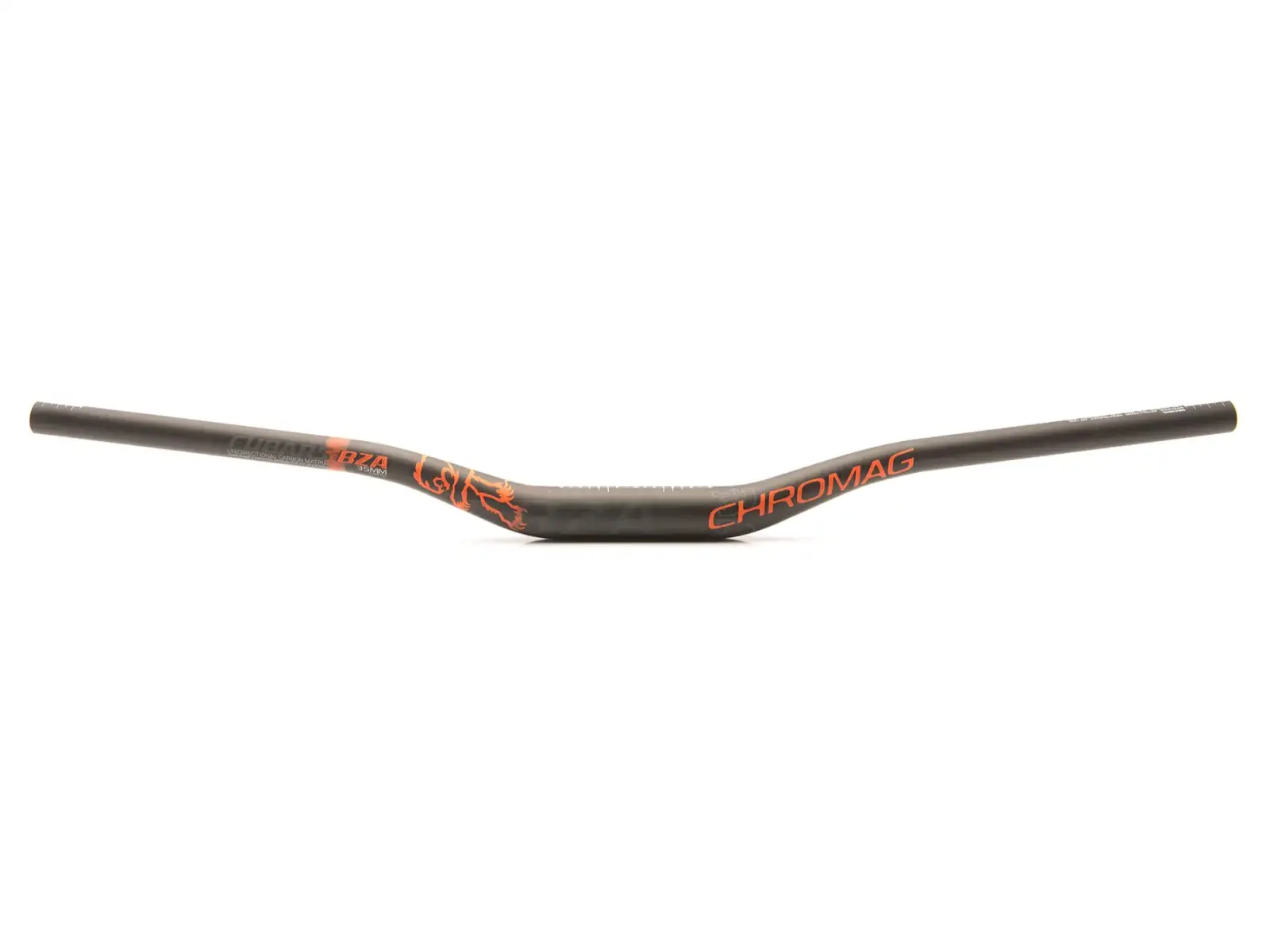 Chromag BZA MTB Lenker Hub 25 mm schwarz/orange