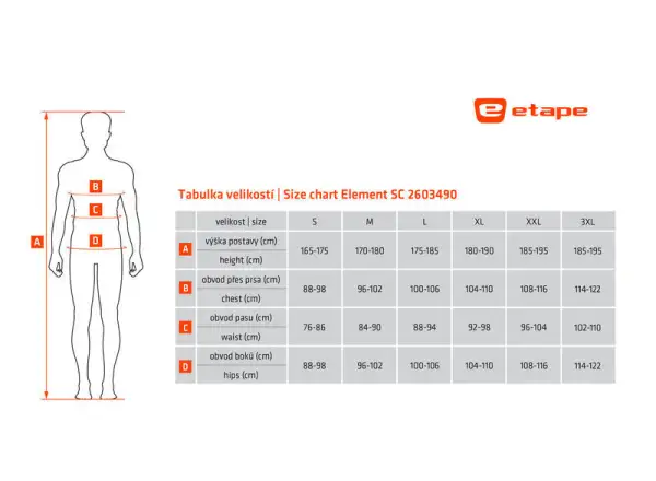 Etape Element SC Herren Funktionsshirt ohne Ärmel weiß