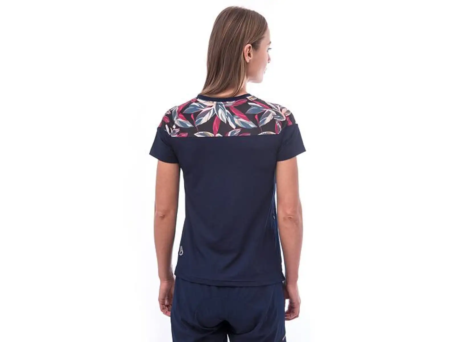 Sensor Helium Damen-T-Shirt kurzarm Blue/Leaves