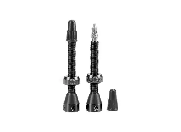 Tubolight MTB Ventile 40 mm Schwarz Paar