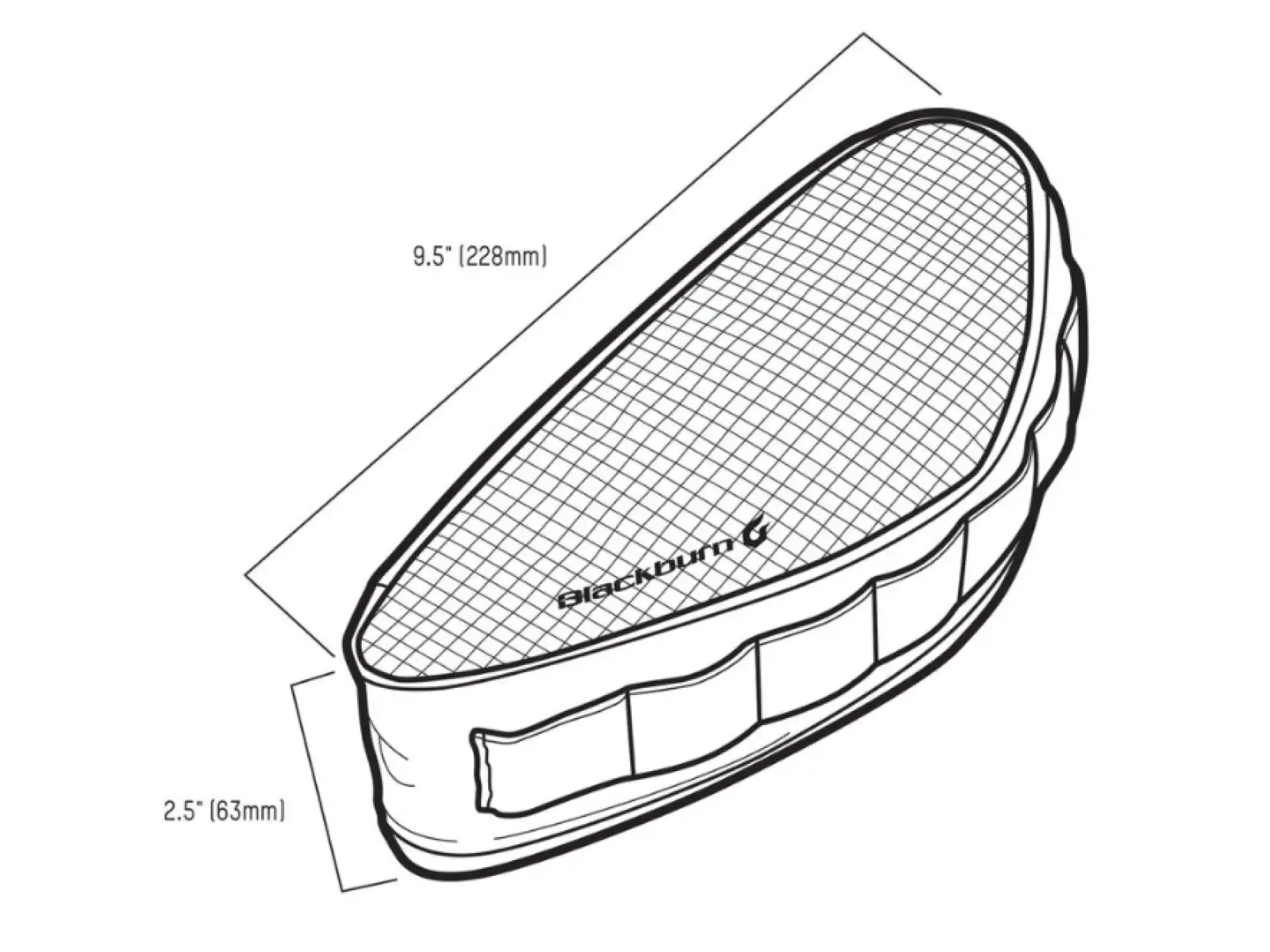 Blackburn Outpost Corner Bag Rahmentasche