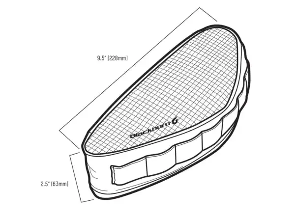 Blackburn Outpost Corner Bag Rahmentasche