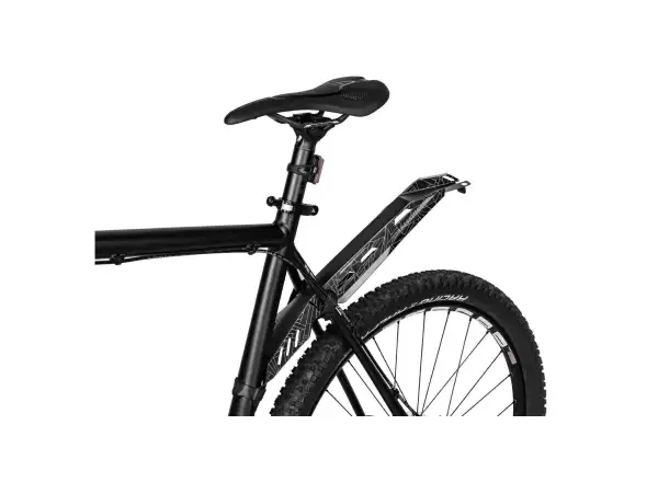 Topeak D-Flash ST hintere Schutzblech schwarz/reflektierend.