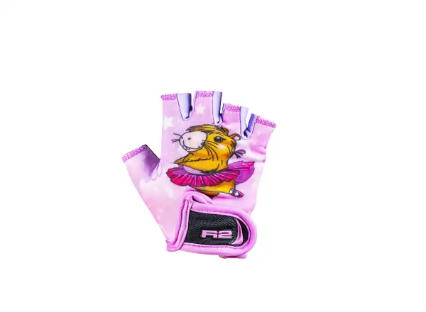 R2 Voska Kinder-Fahrradhandschuhe rosa