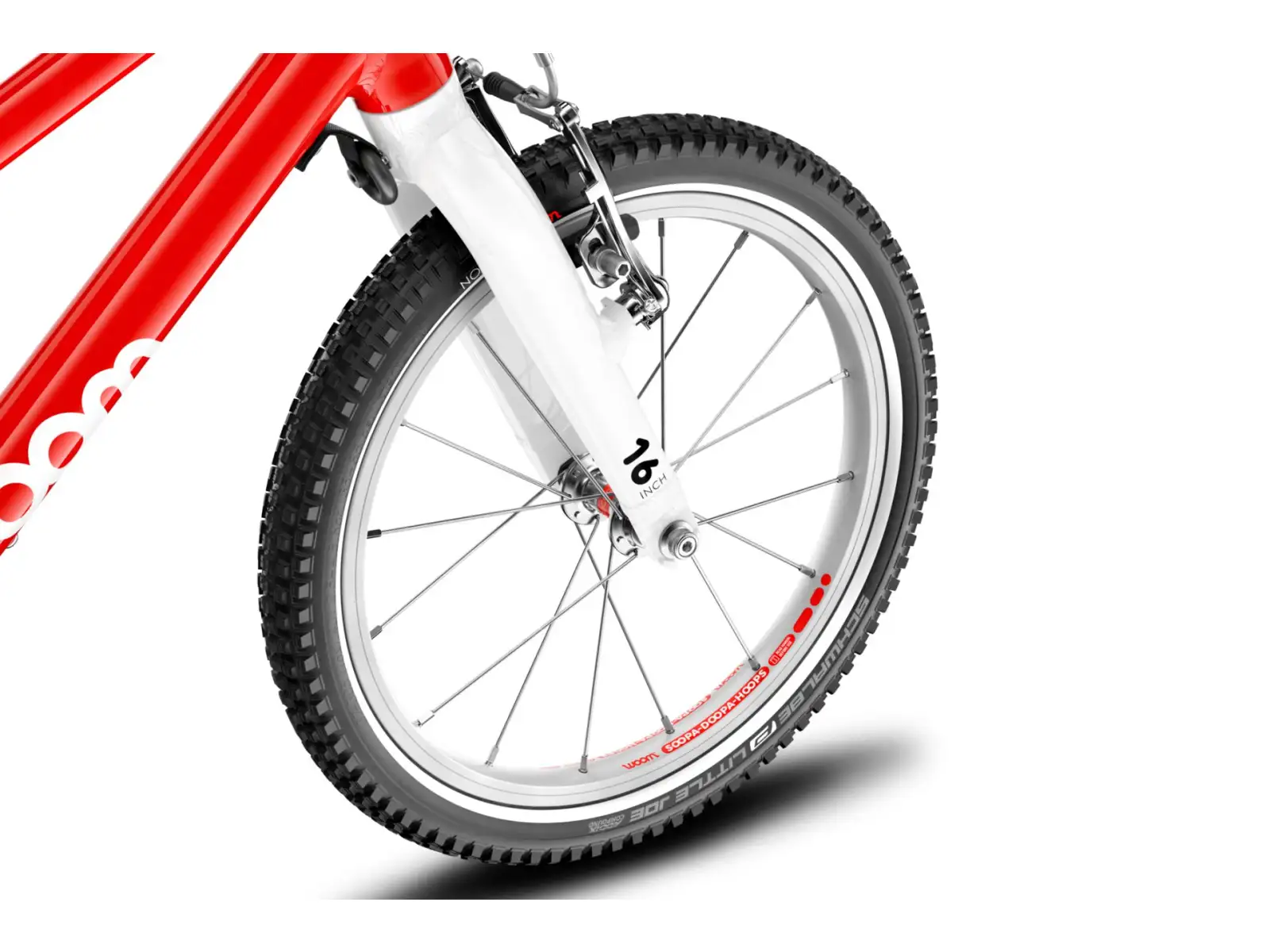 Woom 3 Rot 16 Kinderfahrrad