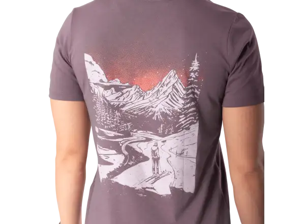 Dynafit Back Graphic Cotton Damen T-Shirt Kurzarm Ephemera/Valley