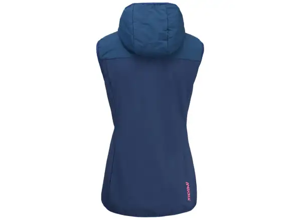 Silvini Polara Damen Skitourenweste Navy/Türkis.