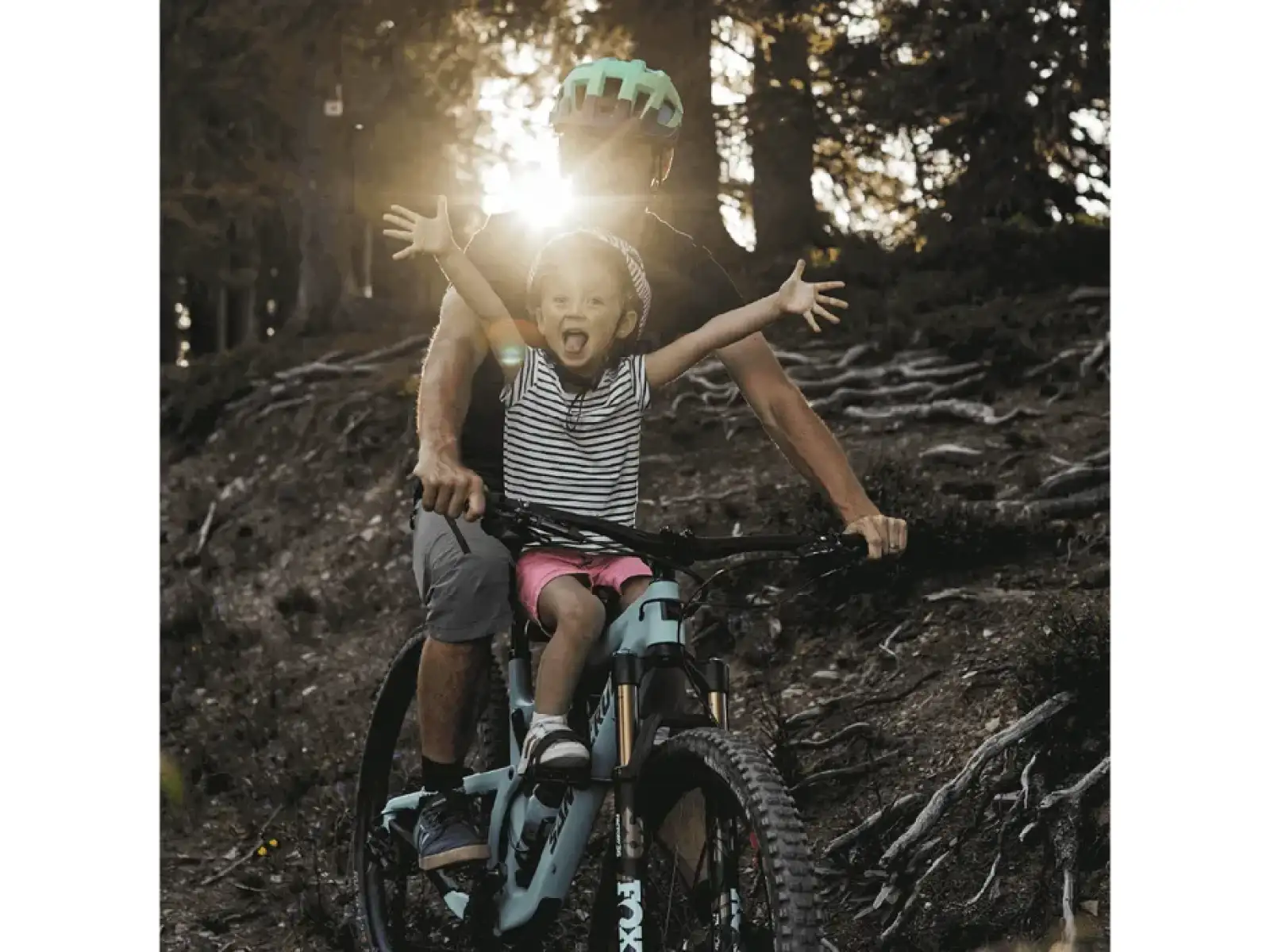 Kids Ride Shotgun MTB Kinderrahmensitz