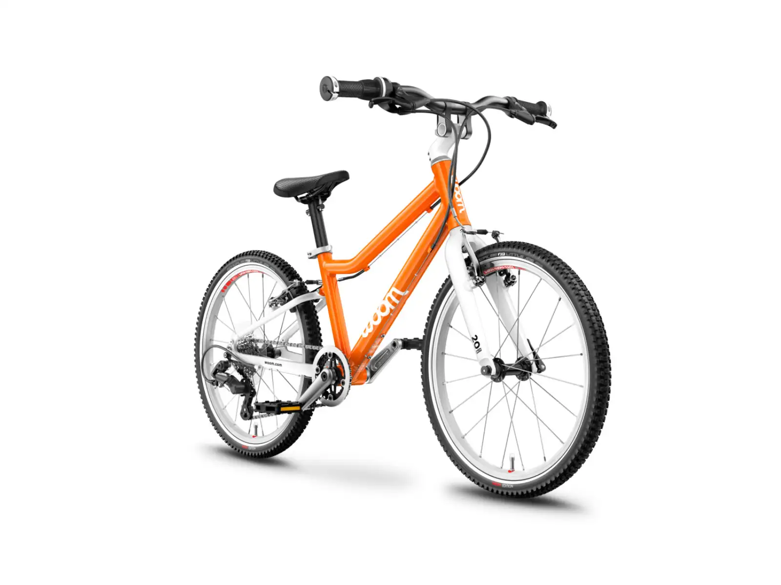 Woom 4 Flammenorange 20 Kinderfahrrad
