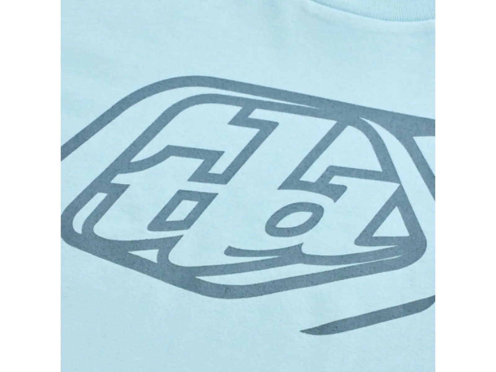 Troy Lee Designs Badge Herren T-Shirt Kurzarm Dawn blue