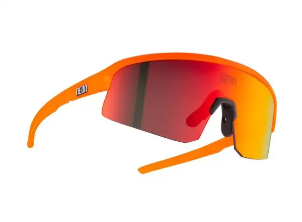 Neon Viper Brille Crystal Orange Fluo Mirror Red Cat 3