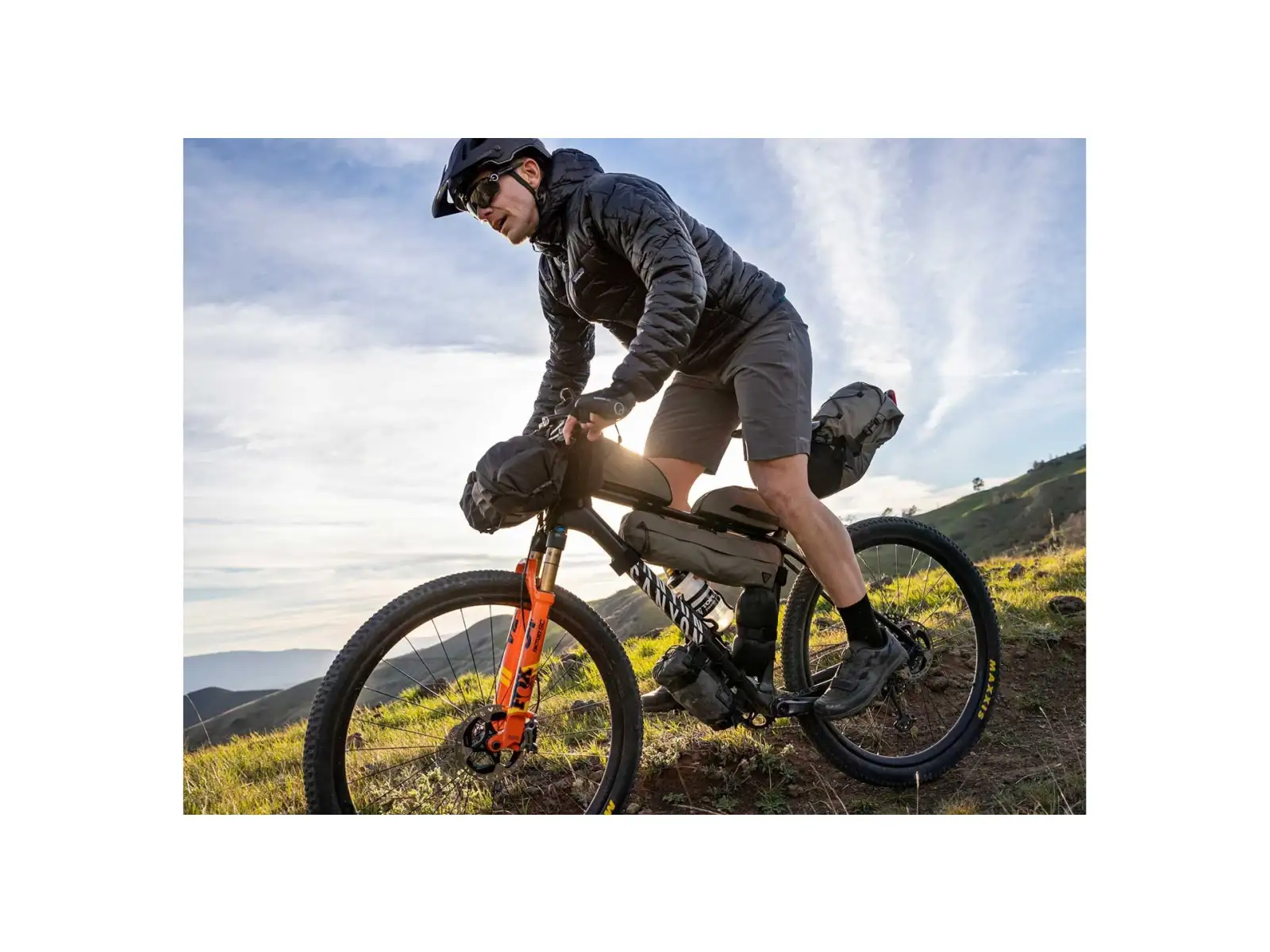 Topeak Fahrrad-Packtasche Frontloader 8 l Lenkertasche grün