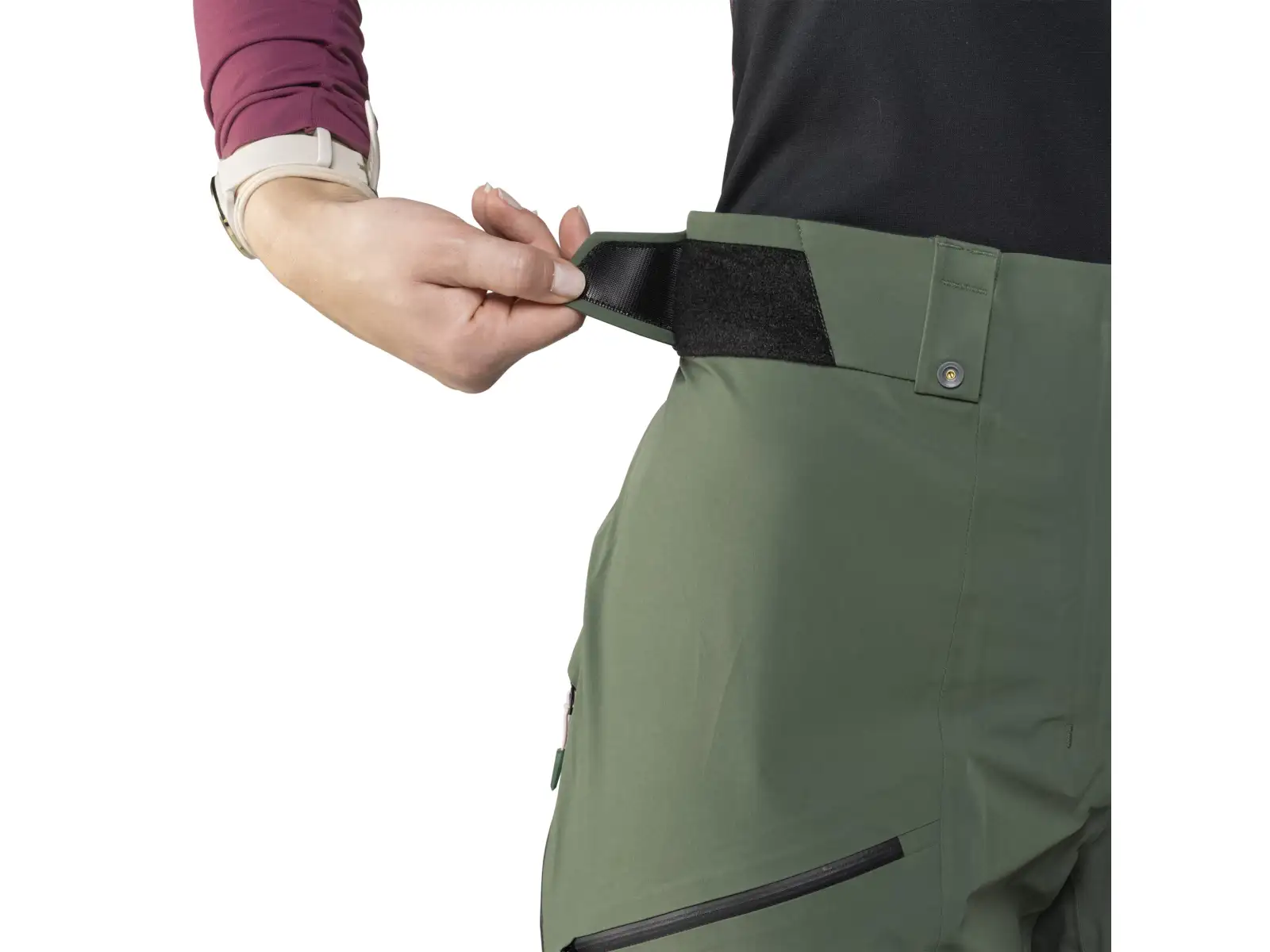 Dynafit Tigard 3L Stretch Damenhose Thyme