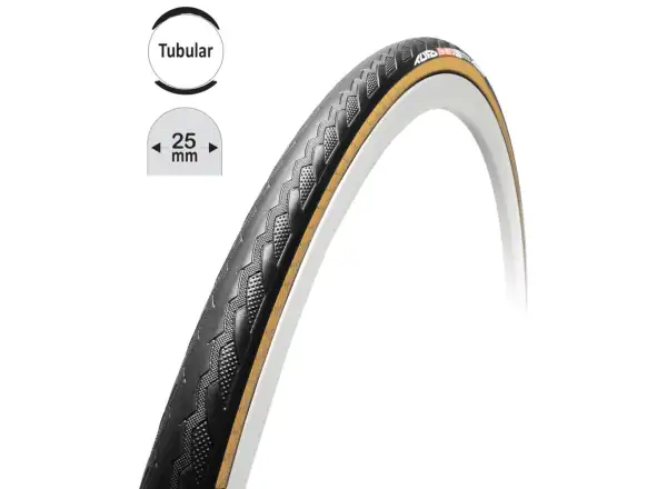 Tufo Elite Ride 25 Rennradreifen 28"/25 mm schwarz/beige
