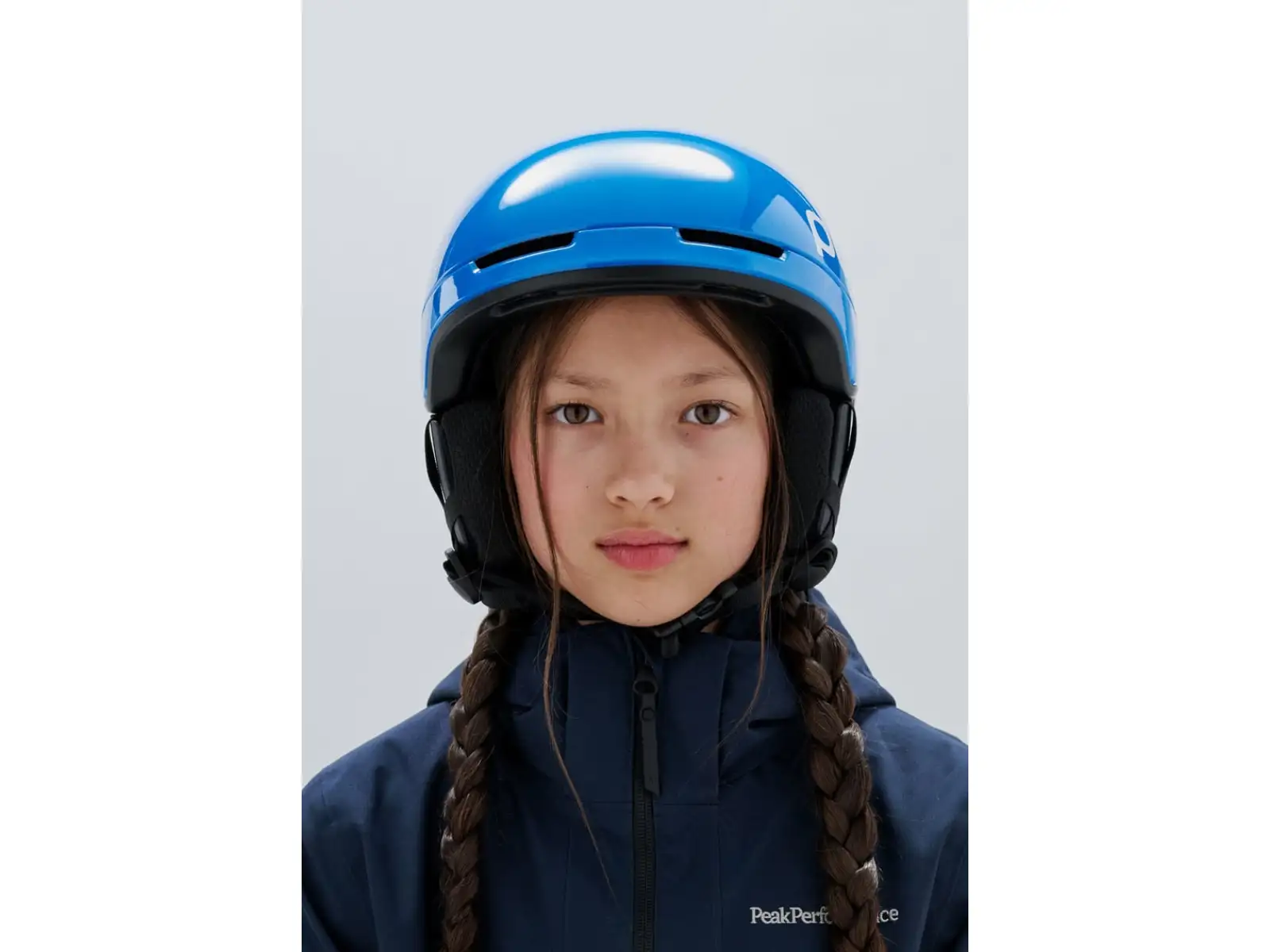POC POCito Obex Kinder-Skihelm Fluorescent Blue