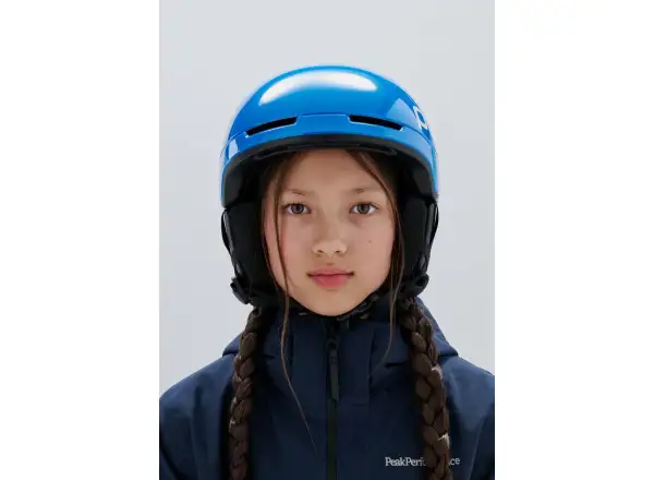 POC POCito Obex Kinder-Skihelm Fluorescent Blue