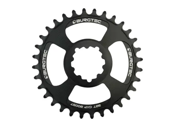 Burgtec Thick Thin GXP Boost Kettenblatt mit 3 mm Offset in Schwarz