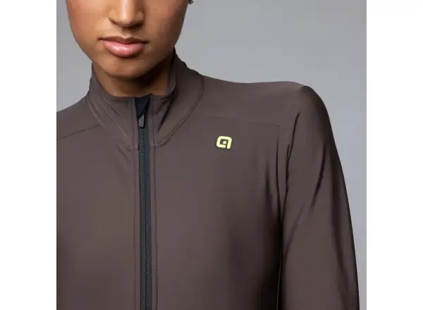 Alé Klimatik K-Idro Damen Thermo-Trikot Langarm Coffee