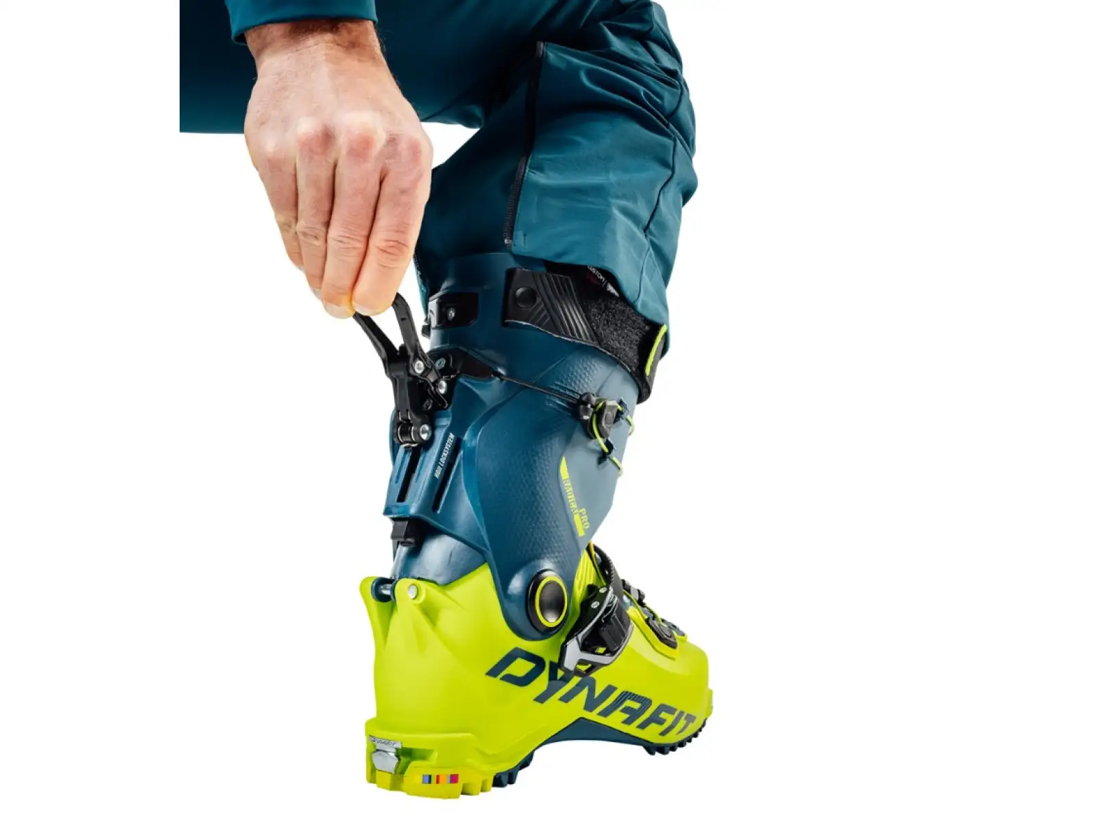 Dynafit Radical Pro Herrenskischuhe Rock Khaki/Fluo Orange