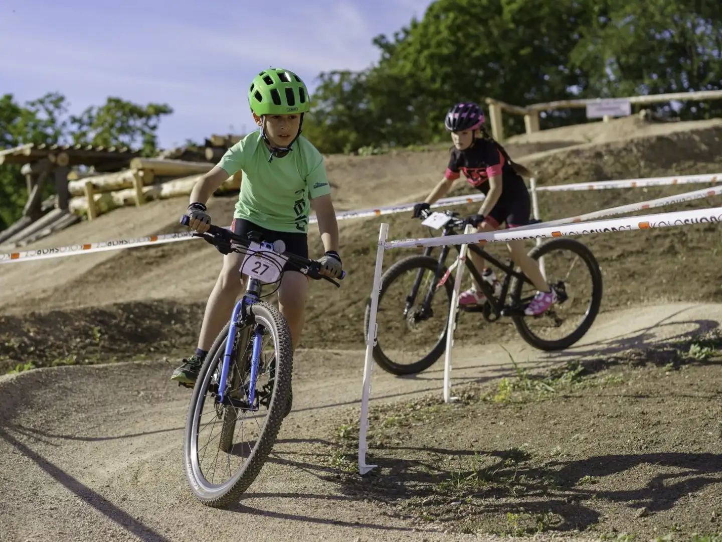 Kinderradrennen beim Koloshop Fest 2025