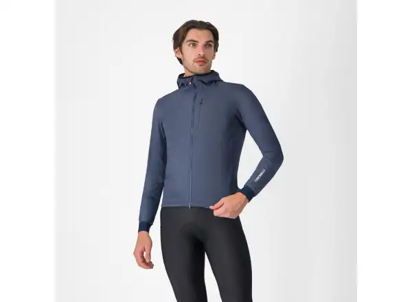 Castelli Fly Unltd Jacket Herrenjacke Dark Steel Blue