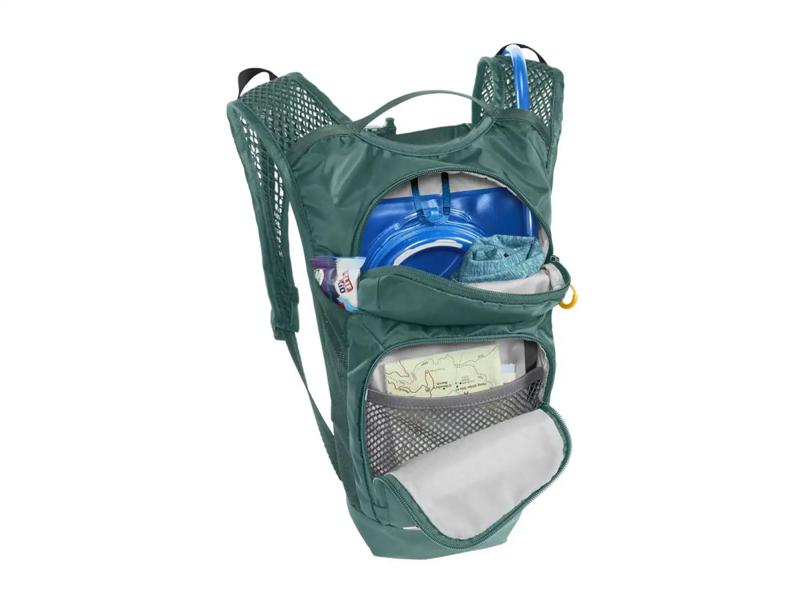 Camelbak Mini Mule Kinder Rucksack 5 l + Trinkblase 1,5 l Grün/Berge