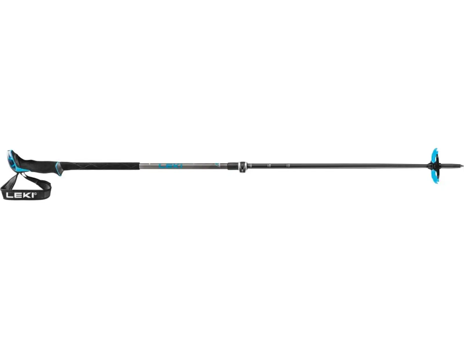 Leki Guide Lite 2 Skistöcke Silbergrau/Petrol/Schwarz 110-145 cm