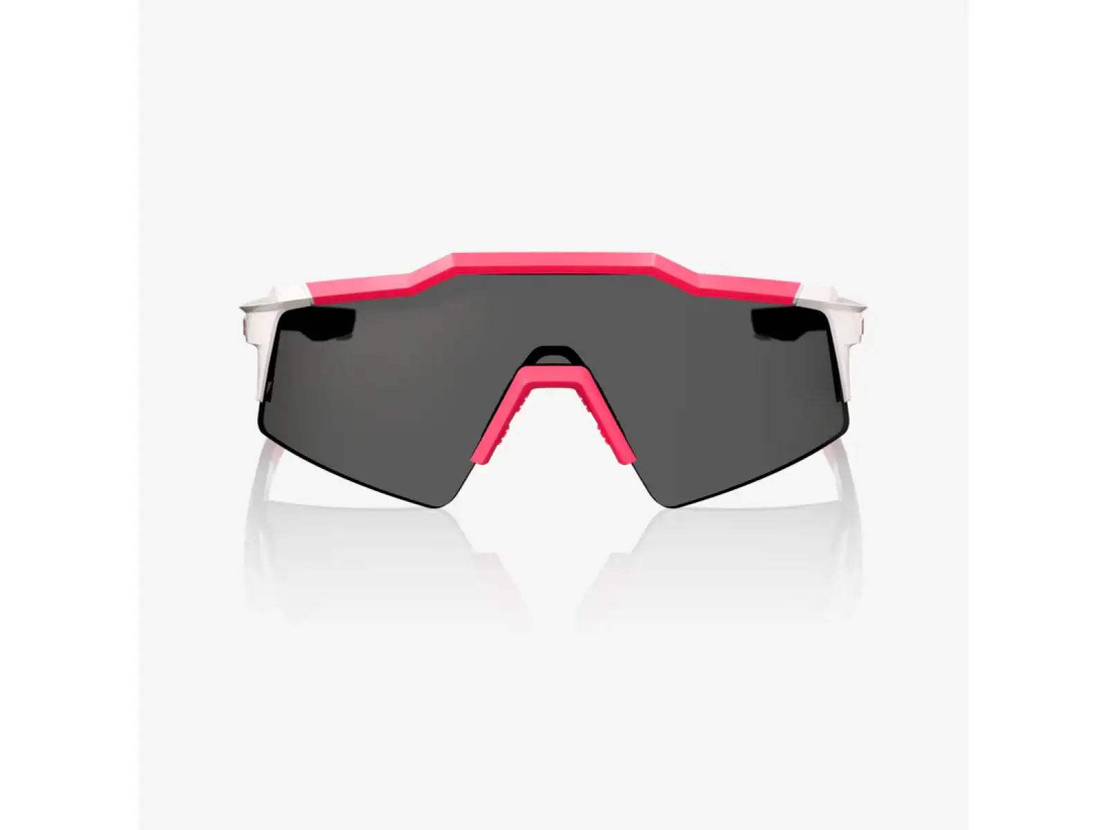 100% Speedcraft SL Sonnenbrille Puddy Pink White/Smoke